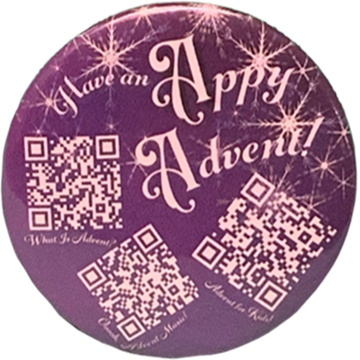 Button of QRs about Advent